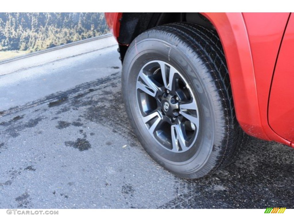 2019 Tacoma TRD Sport Double Cab 4x4 - Barcelona Red Metallic / TRD Graphite photo #32