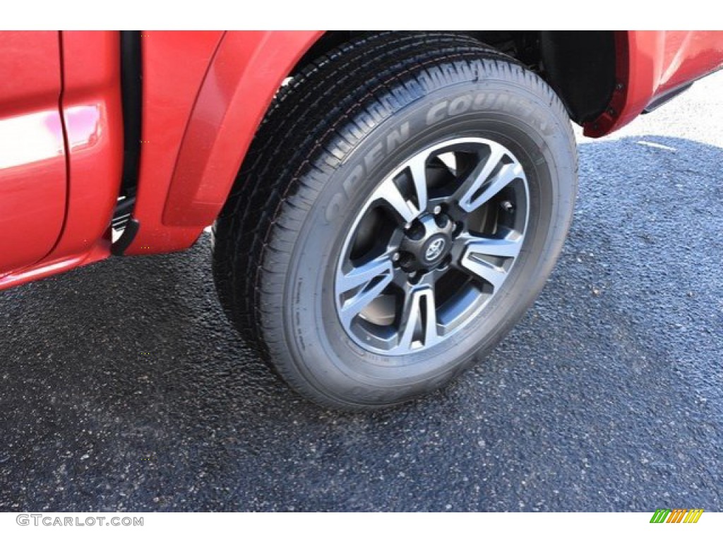 2019 Tacoma TRD Sport Double Cab 4x4 - Barcelona Red Metallic / TRD Graphite photo #33