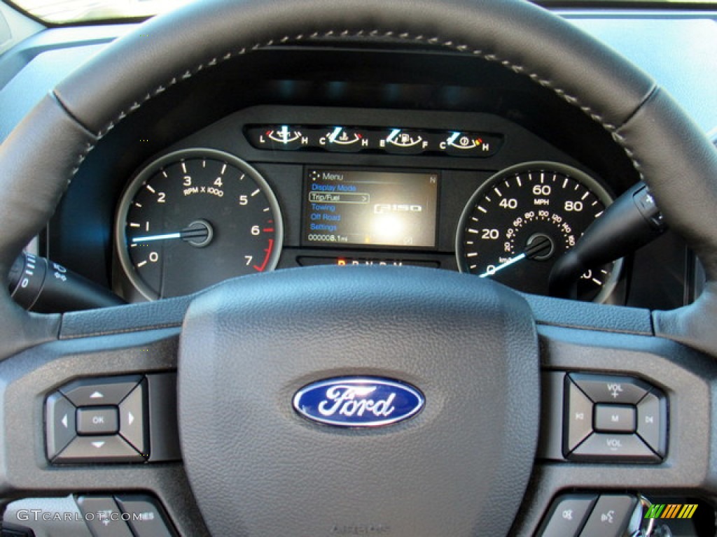 2019 F150 XLT SuperCrew 4x4 - Blue Jeans / Earth Gray photo #17