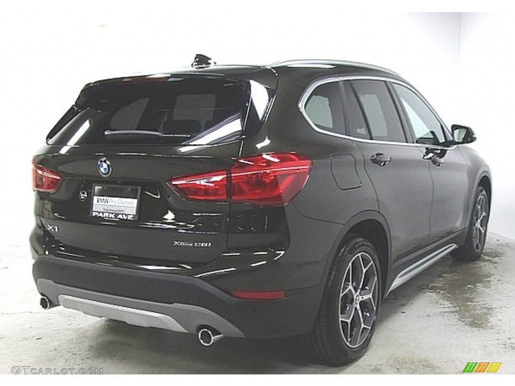 2018 X1 xDrive28i - Dark Olive Metallic / Black photo #4
