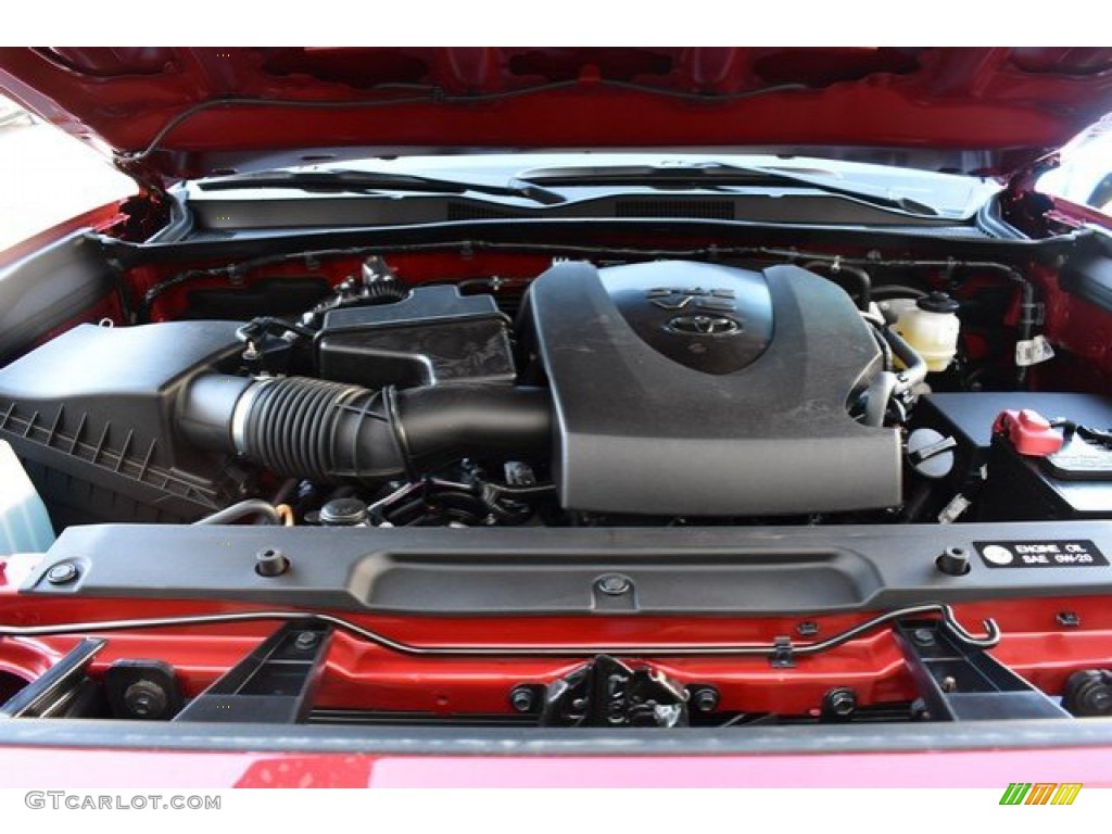 2019 Tacoma TRD Sport Double Cab 4x4 - Barcelona Red Metallic / TRD Graphite photo #31