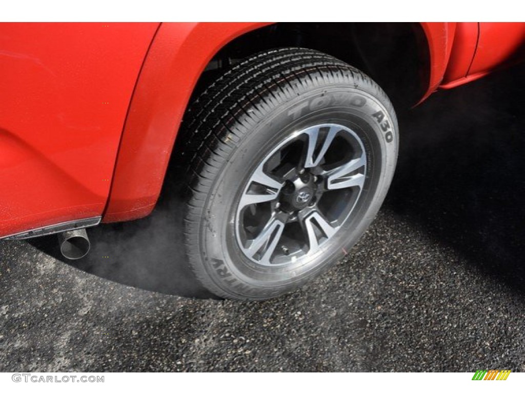 2019 Tacoma TRD Sport Double Cab 4x4 - Barcelona Red Metallic / TRD Graphite photo #34