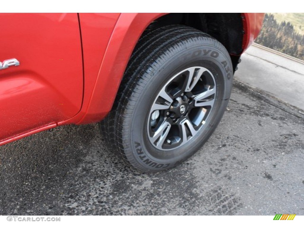 2019 Tacoma TRD Sport Double Cab 4x4 - Barcelona Red Metallic / TRD Graphite photo #35