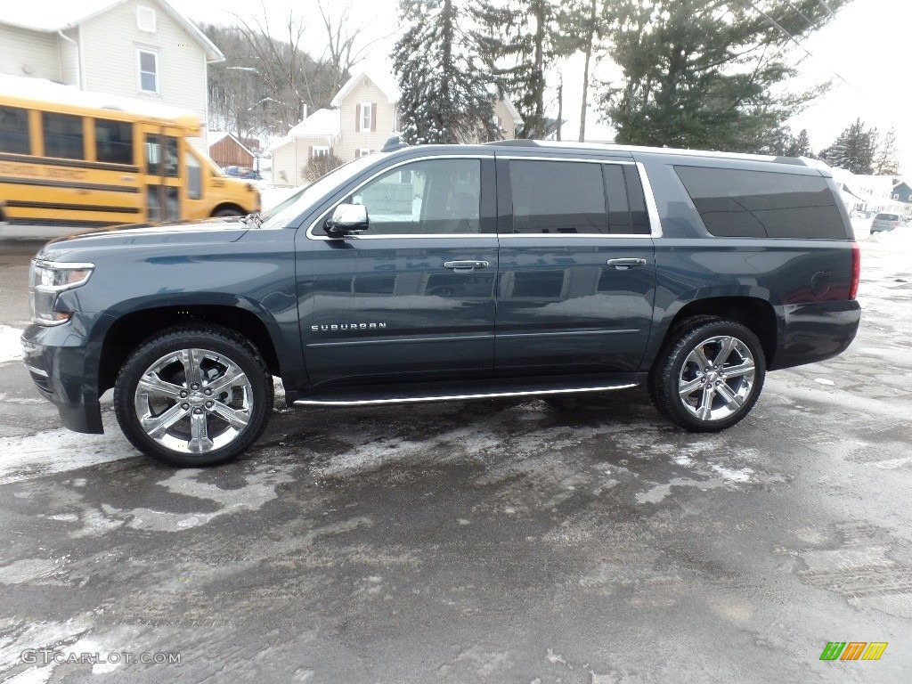 Shadow Gray Metallic 2019 Chevrolet Suburban Premier 4WD Exterior Photo #131567096