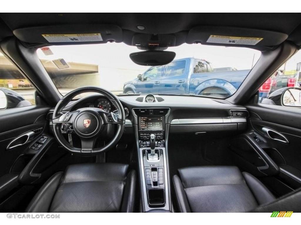 Black Interior 2012 Porsche New 911 Carrera Cabriolet Photo #131568356