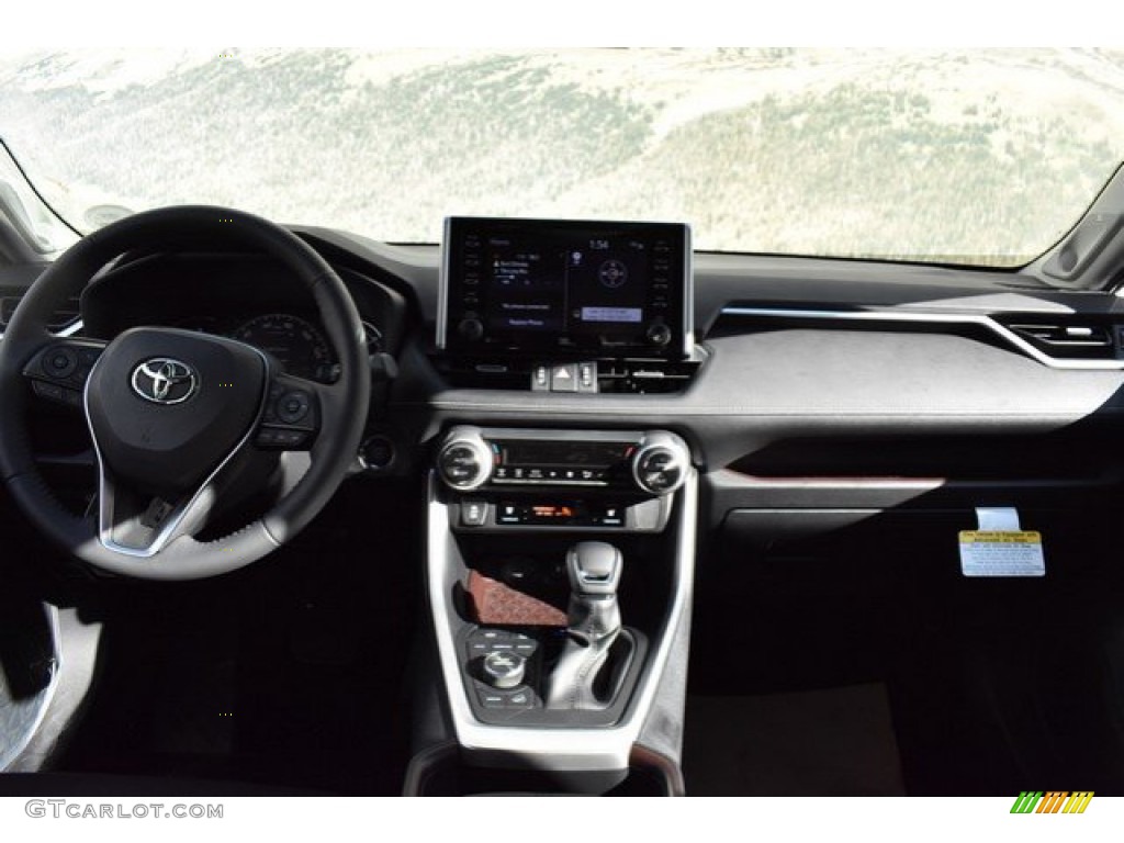2019 RAV4 Limited AWD - Blizzard White Pearl / Black photo #8