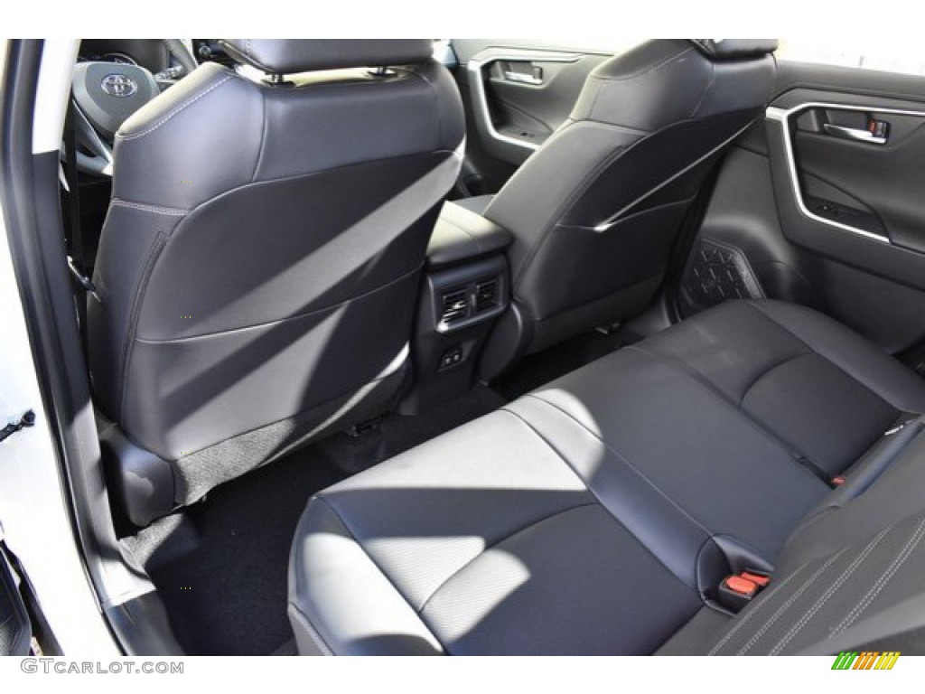 2019 RAV4 Limited AWD - Blizzard White Pearl / Black photo #14