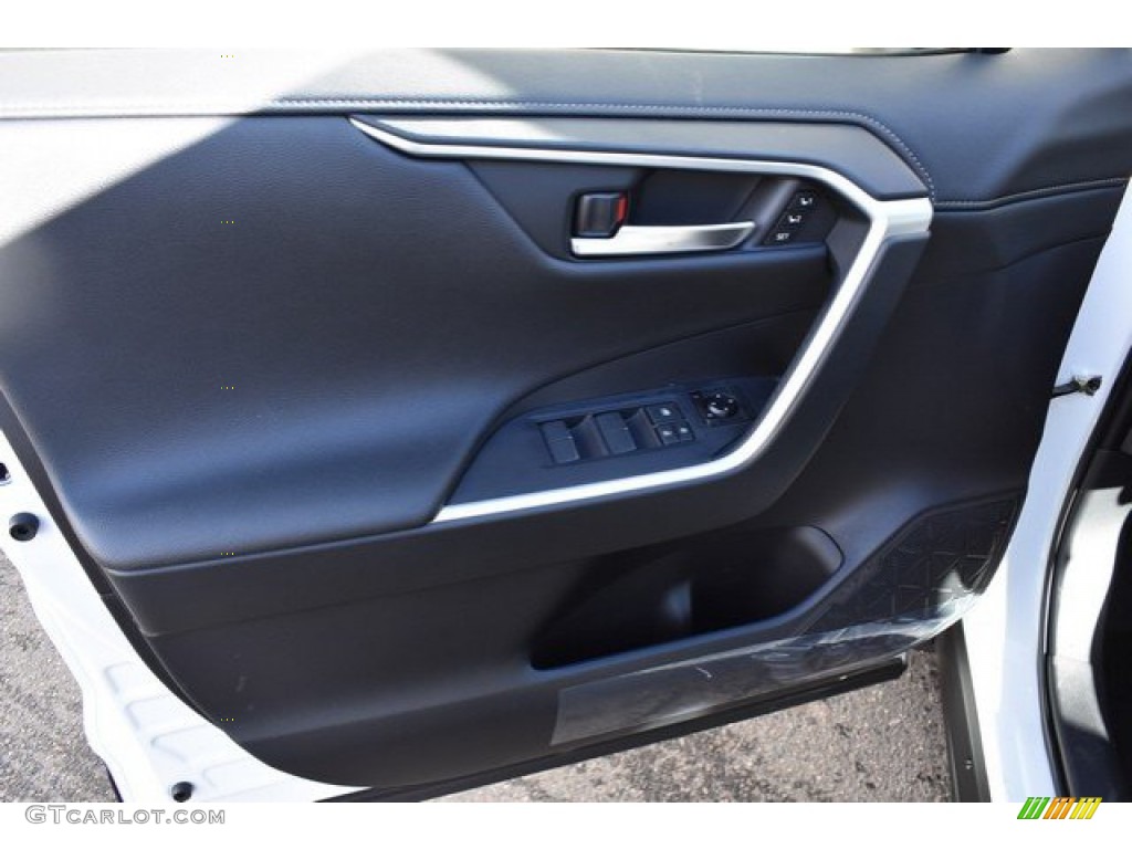 2019 RAV4 Limited AWD - Blizzard White Pearl / Black photo #20