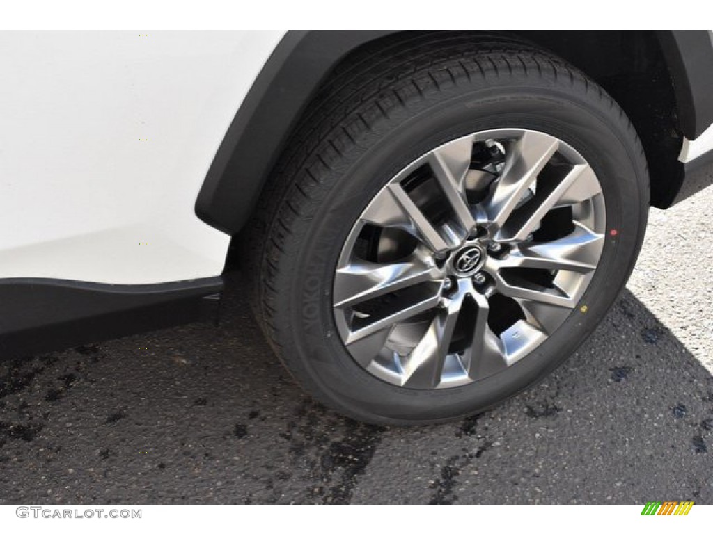 2019 RAV4 Limited AWD - Blizzard White Pearl / Black photo #35