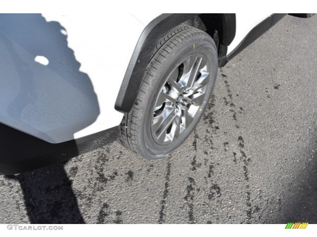 2019 RAV4 Limited AWD - Blizzard White Pearl / Black photo #36