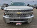 2019 Summit White Chevrolet Silverado 2500HD Work Truck Double Cab 4WD Chassis  photo #2