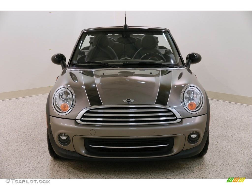 2013 Cooper Convertible - Velvet Silver Metallic / Carbon Black photo #3