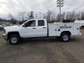 2019 Summit White Chevrolet Silverado 2500HD Work Truck Double Cab 4WD Chassis  photo #3