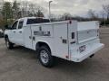 Summit White - Silverado 2500HD Work Truck Double Cab 4WD Chassis Photo No. 4