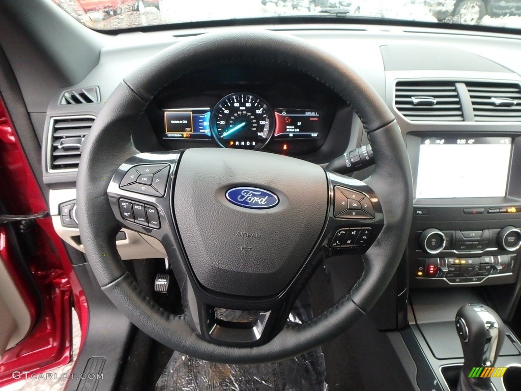 2019 Explorer XLT 4WD - Ruby Red / Medium Stone photo #17