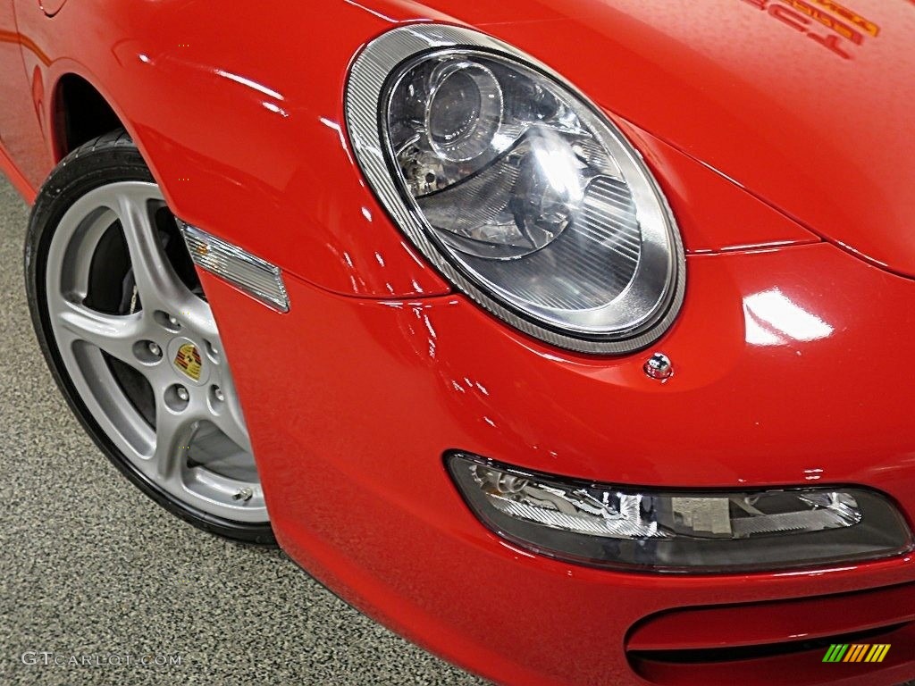 2008 911 Carrera Coupe - Guards Red / Black photo #6