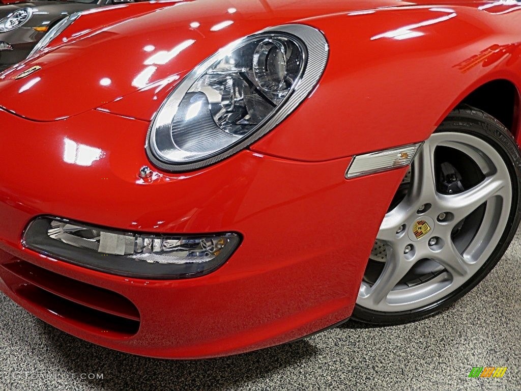2008 911 Carrera Coupe - Guards Red / Black photo #7
