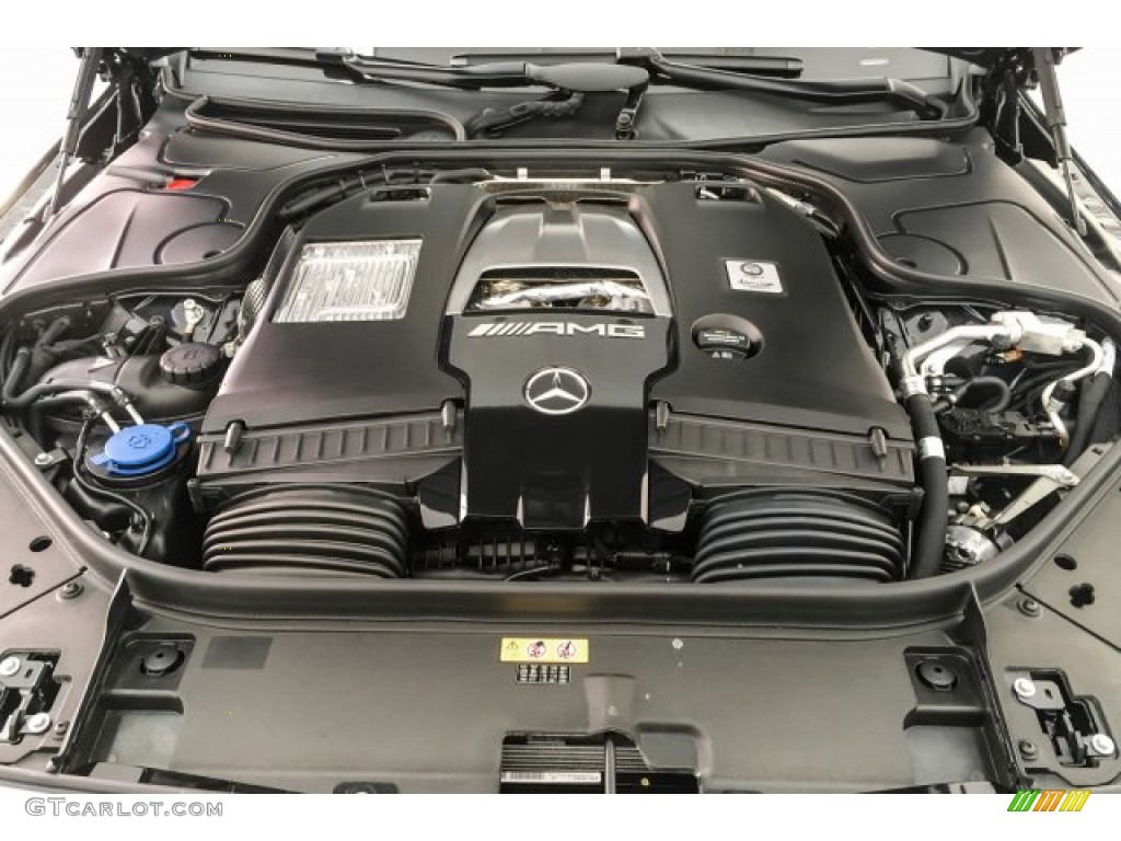 2019 Mercedes-Benz S AMG 63 4Matic Sedan 4.0 Liter biturbo DOHC 32-Valve VVT V8 Engine Photo #131572699
