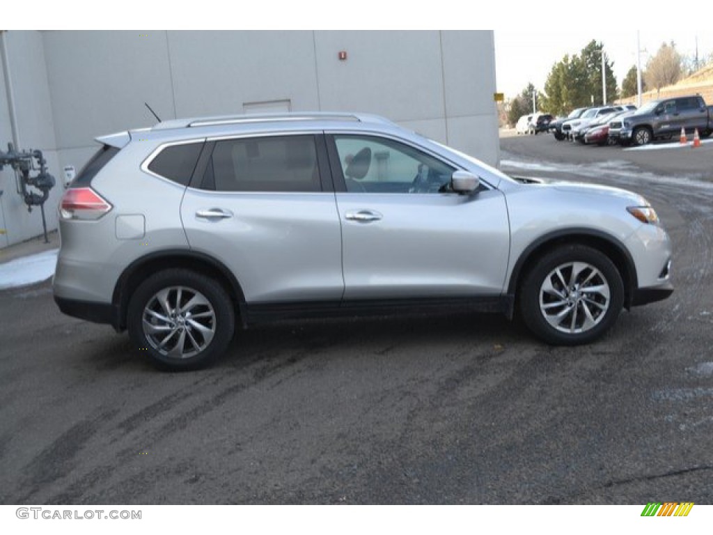 2015 Rogue SL AWD - Brilliant Silver / Charcoal photo #7