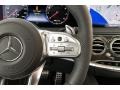 2019 Mercedes-Benz S Magma Grey/Espresso Brown Interior Steering Wheel Photo