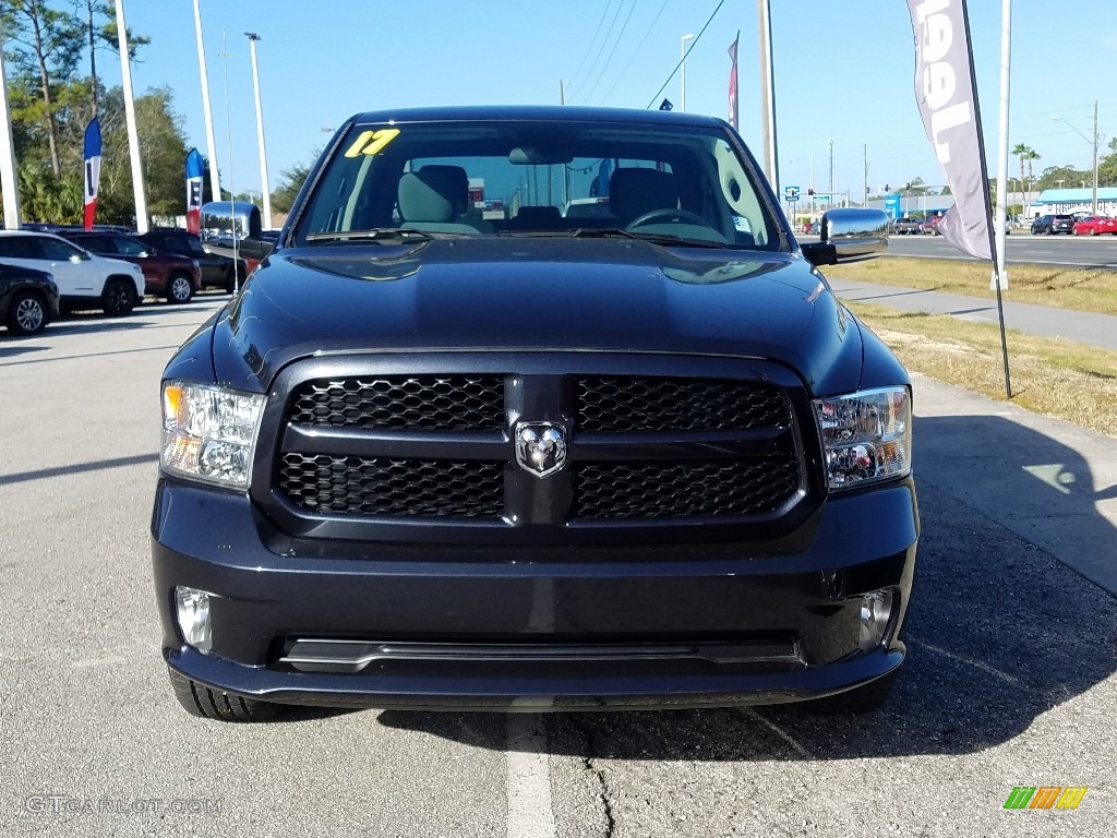 2017 1500 Express Crew Cab - Maximum Steel Metallic / Black/Diesel Gray photo #8