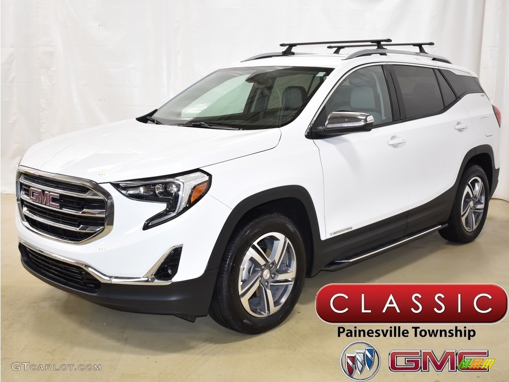 2018 Terrain SLT AWD - Summit White / Medium Ash Gray/­Jet Black photo #1