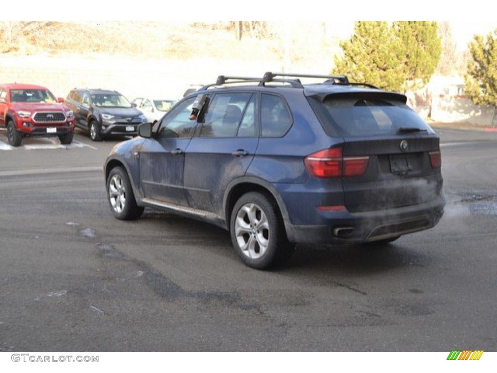 2011 X5 xDrive 50i - Deep Sea Blue Metallic / Black photo #4