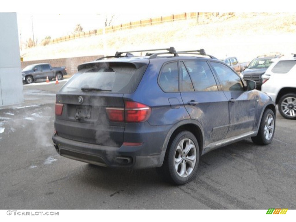 2011 X5 xDrive 50i - Deep Sea Blue Metallic / Black photo #6