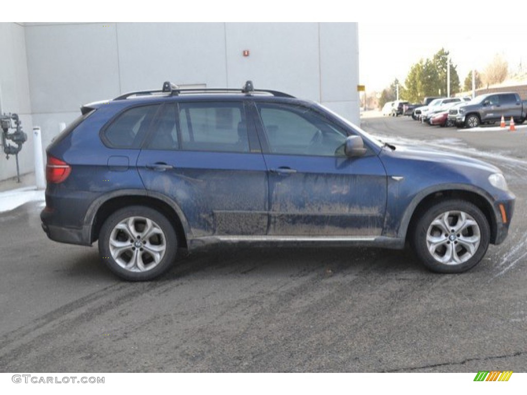 2011 X5 xDrive 50i - Deep Sea Blue Metallic / Black photo #7