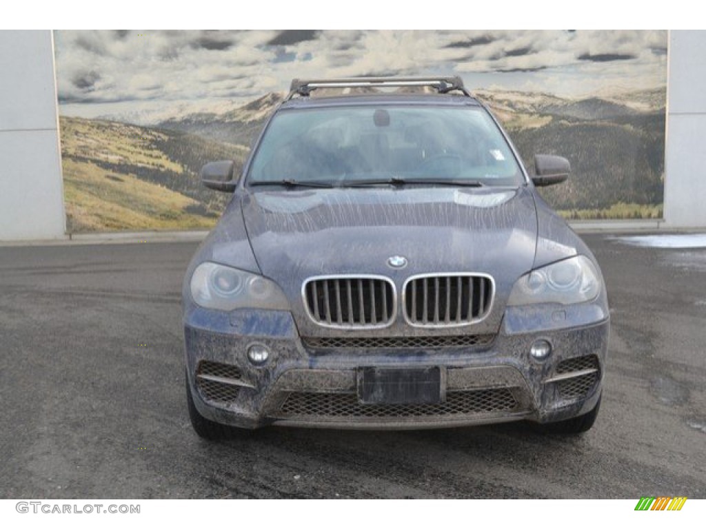 2011 X5 xDrive 50i - Deep Sea Blue Metallic / Black photo #8