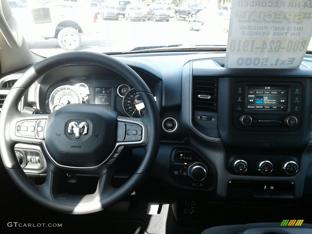 2019 1500 Tradesman Crew Cab 4x4 - Blue Streak Pearl / Black photo #13