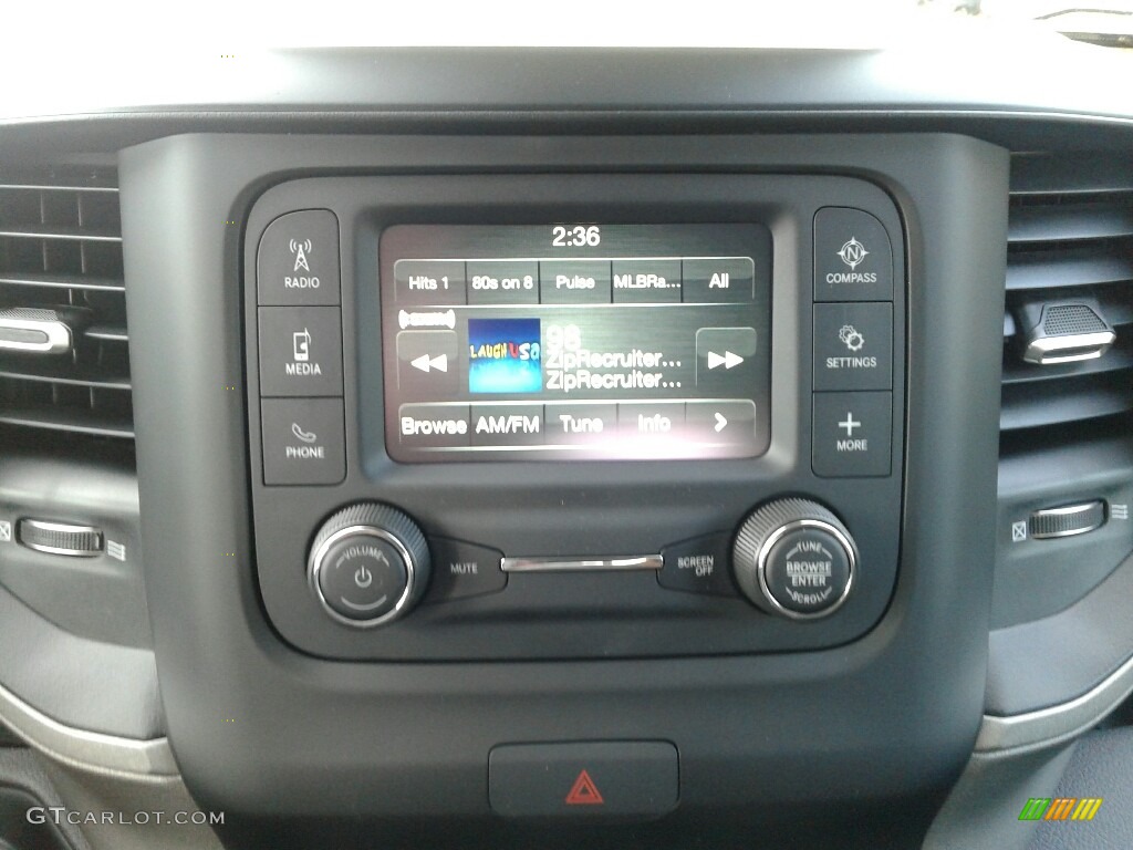 2019 1500 Tradesman Crew Cab 4x4 - Blue Streak Pearl / Black photo #15