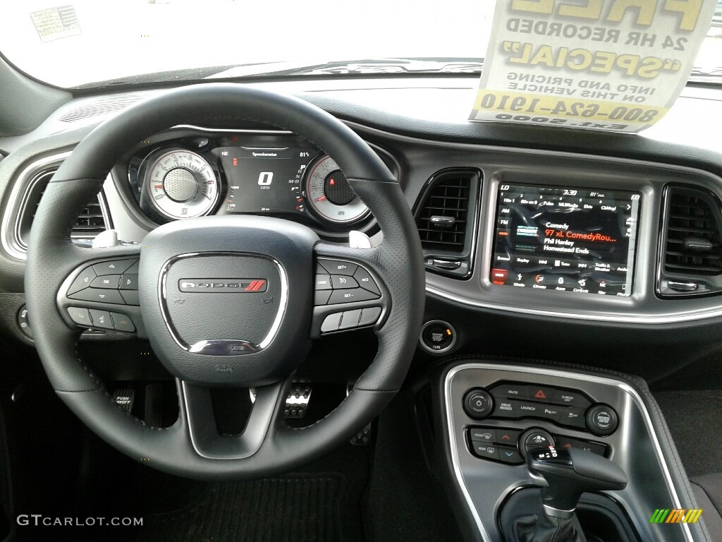2019 Dodge Challenger T/A 392 Black Dashboard Photo #131578309