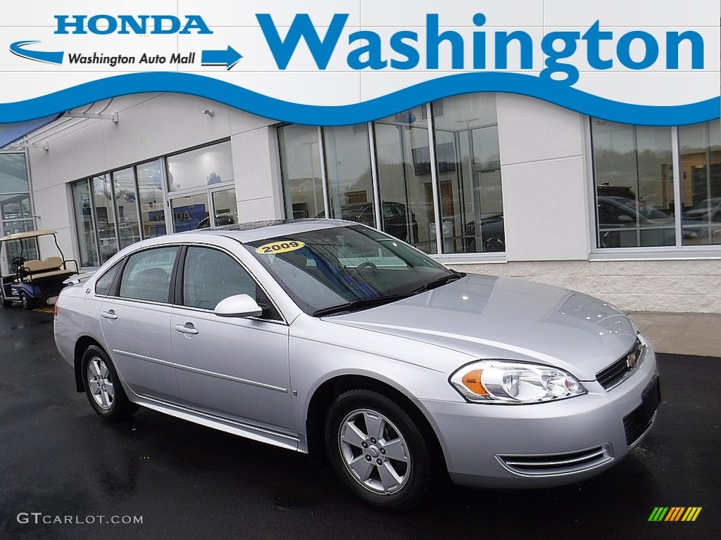 2009 Impala LT - Dark Silver Metallic / Gray photo #1