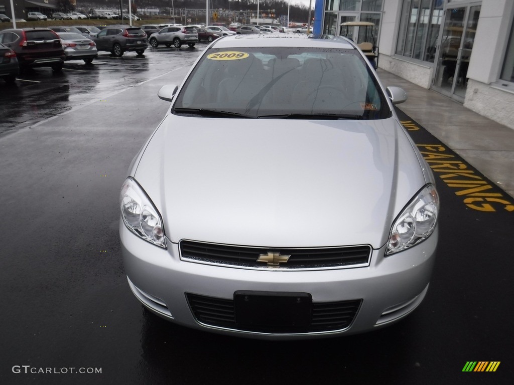 2009 Impala LT - Dark Silver Metallic / Gray photo #6
