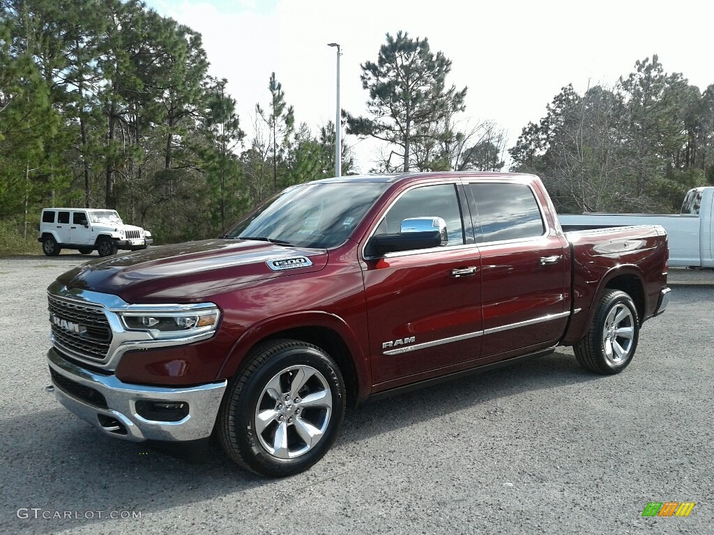 2019 1500 Limited Crew Cab - Delmonico Red Pearl / Black photo #1