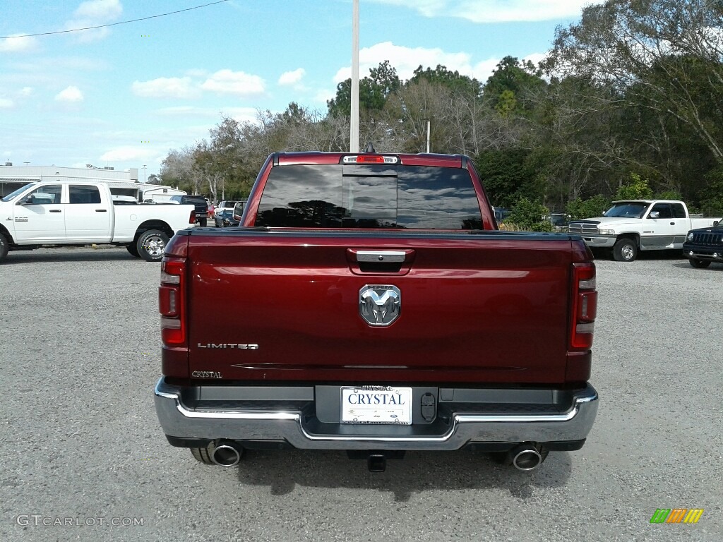 2019 1500 Limited Crew Cab - Delmonico Red Pearl / Black photo #4