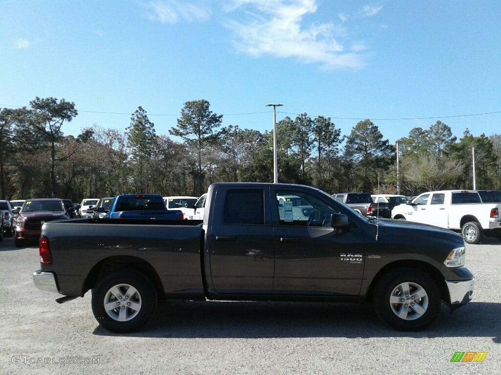 2019 1500 Classic Tradesman Quad Cab - Granite Crystal Metallic / Black/Diesel Gray photo #6