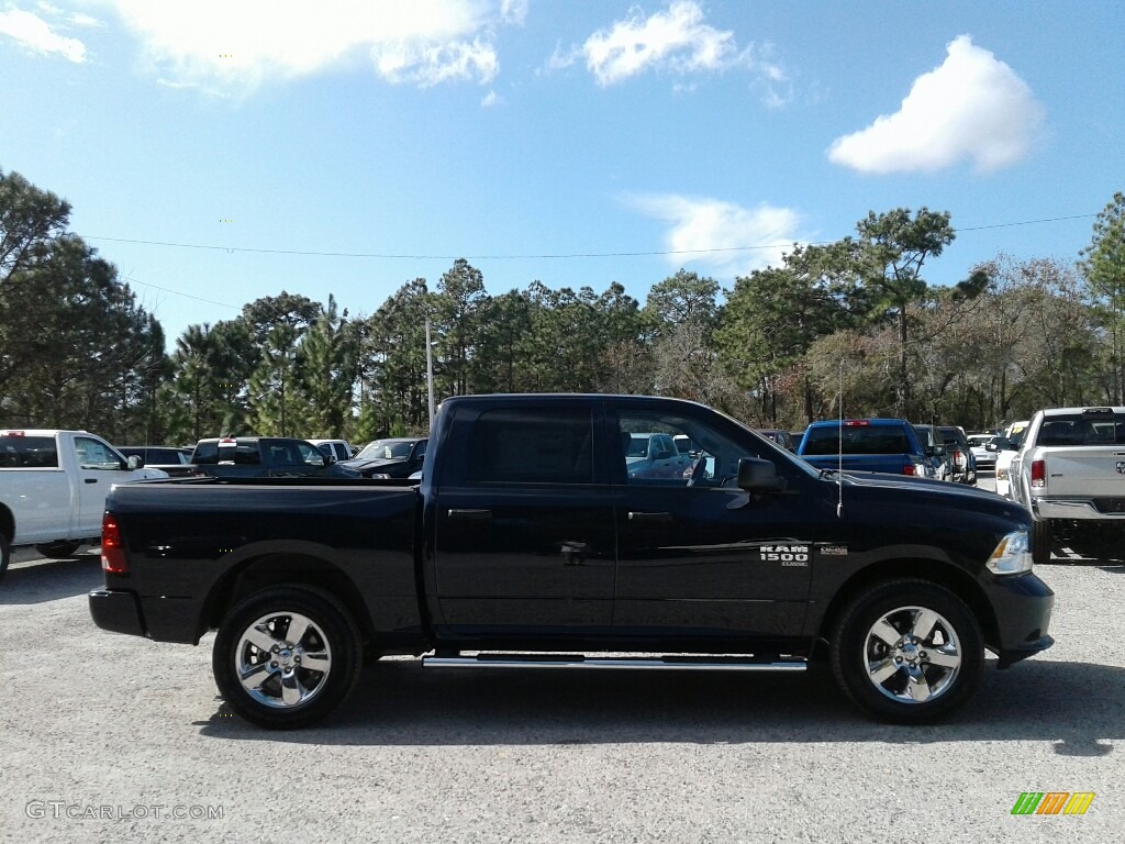 2019 1500 Classic Tradesman Crew Cab 4x4 - True Blue Pearl / Black/Diesel Gray photo #6