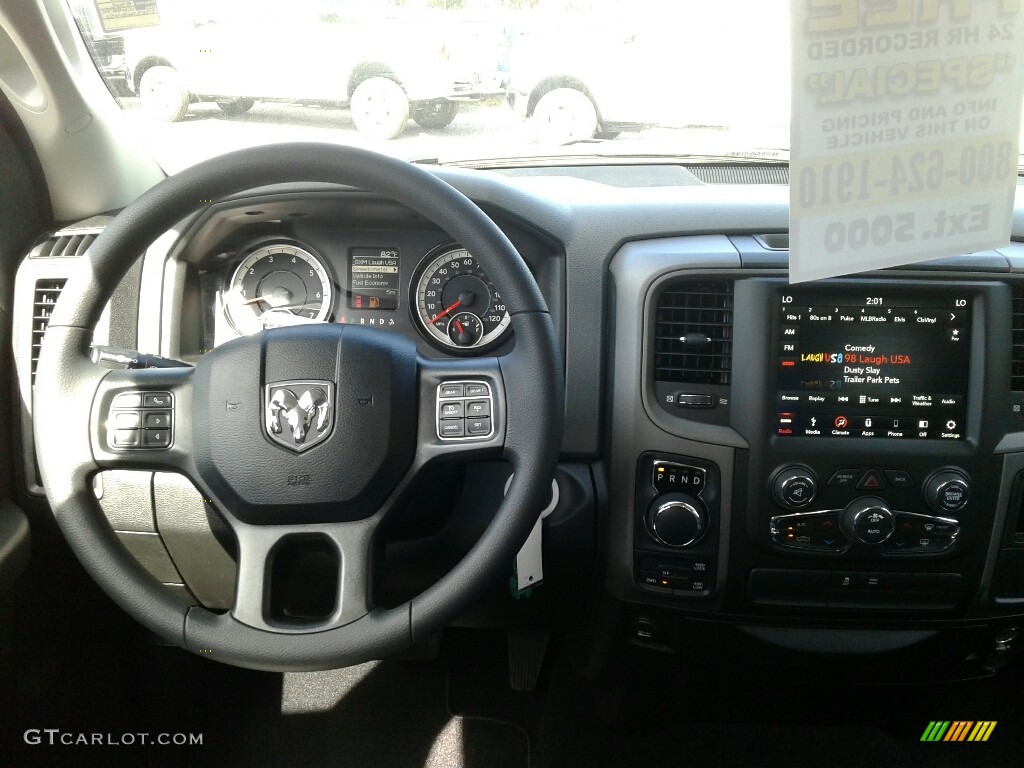 2019 1500 Classic Tradesman Crew Cab 4x4 - True Blue Pearl / Black/Diesel Gray photo #13