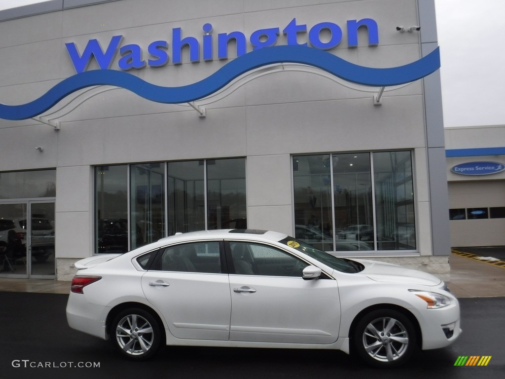 2015 Altima 2.5 SL - Pearl White / Charcoal photo #2