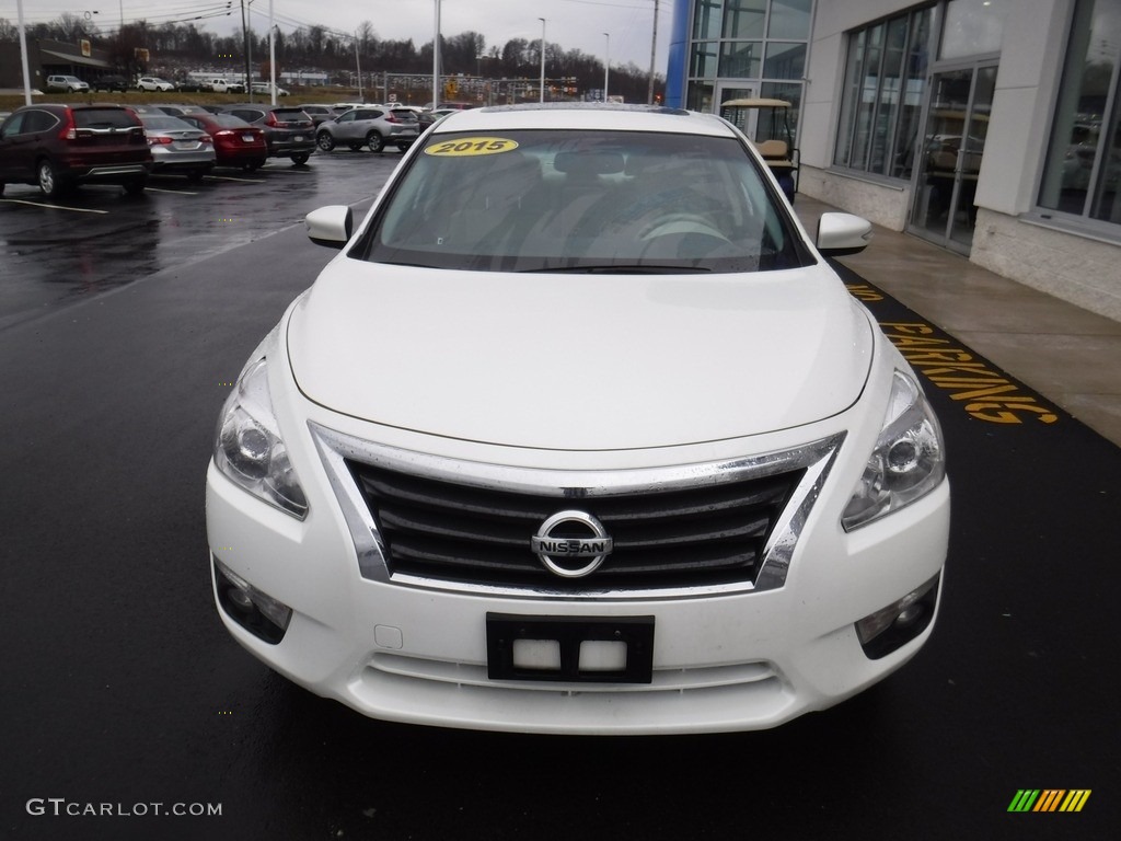 2015 Altima 2.5 SL - Pearl White / Charcoal photo #6