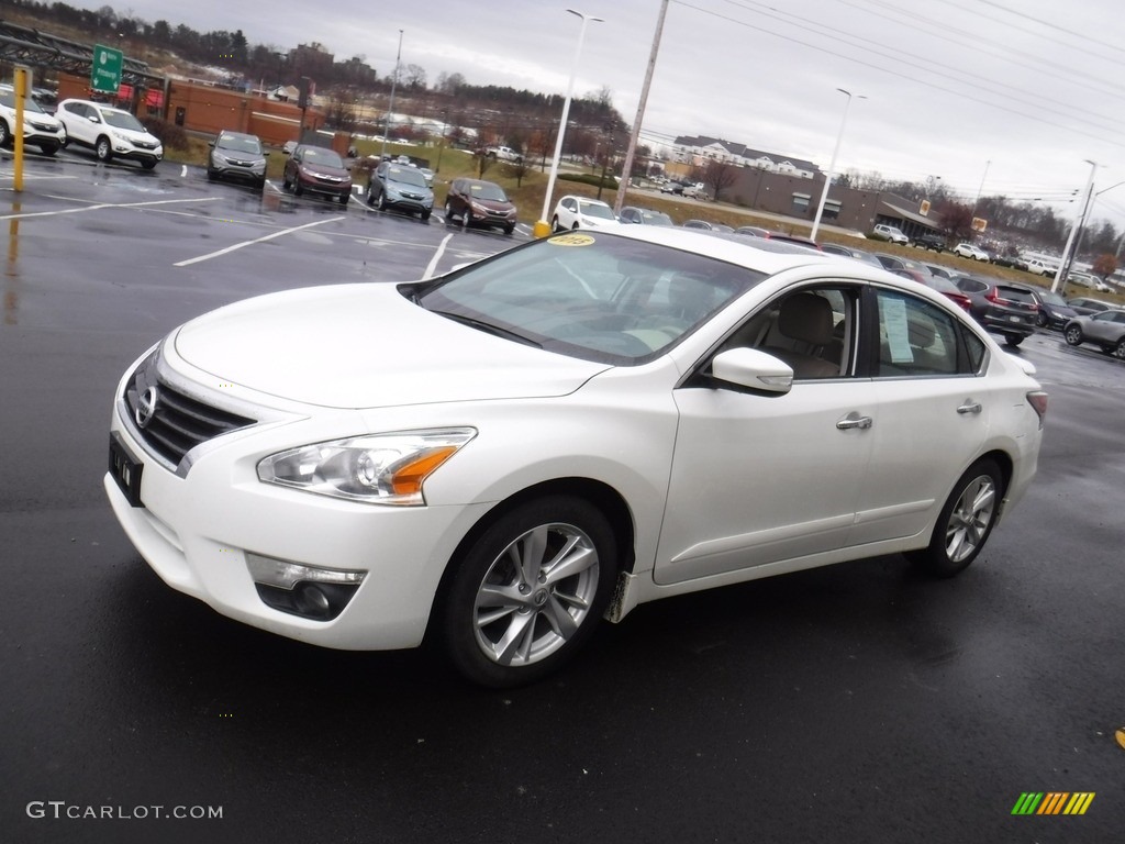 2015 Altima 2.5 SL - Pearl White / Charcoal photo #7