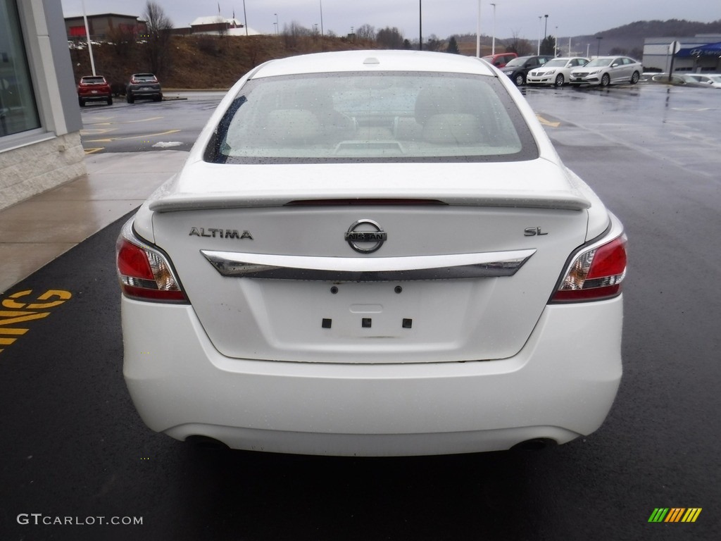 2015 Altima 2.5 SL - Pearl White / Charcoal photo #9