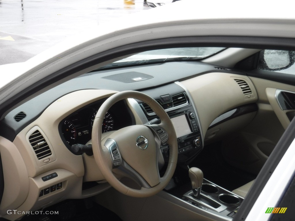 2015 Altima 2.5 SL - Pearl White / Charcoal photo #14