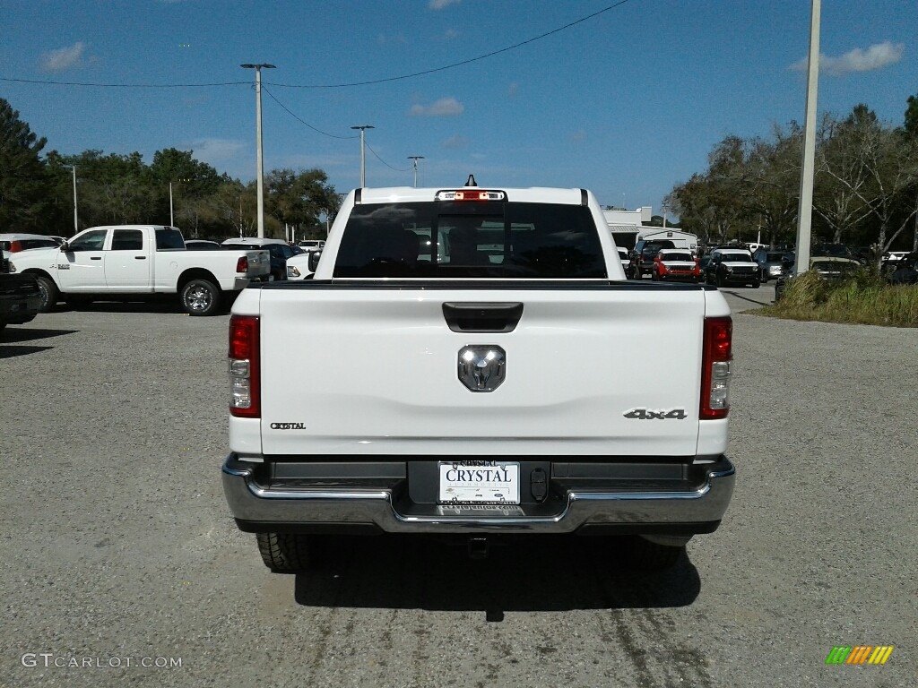 2019 1500 Tradesman Crew Cab 4x4 - Bright White / Black photo #4