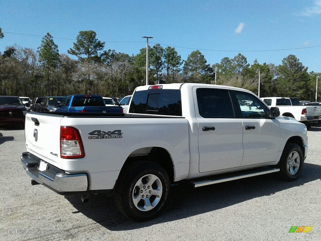 2019 1500 Tradesman Crew Cab 4x4 - Bright White / Black photo #5