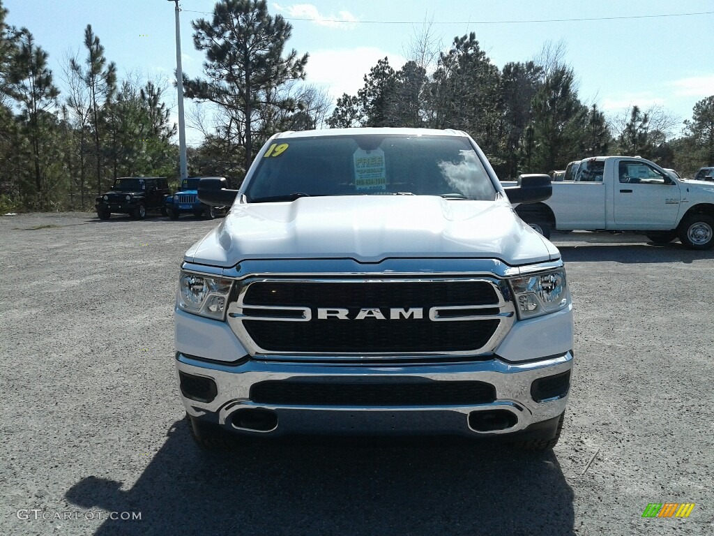 2019 1500 Tradesman Crew Cab 4x4 - Bright White / Black photo #8