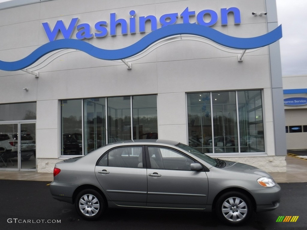 2004 Corolla LE - Mineral Green / Pebble Beige photo #2