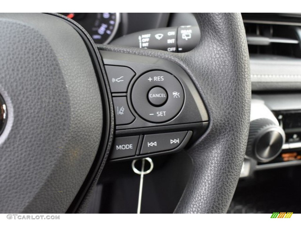 2019 RAV4 LE AWD - Super White / Black photo #26